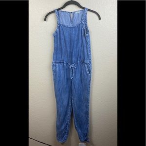 Chambray Romper